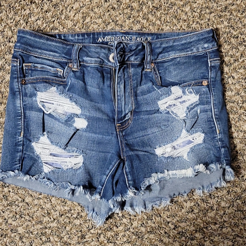 American Eagle Jean Shorts Size 12